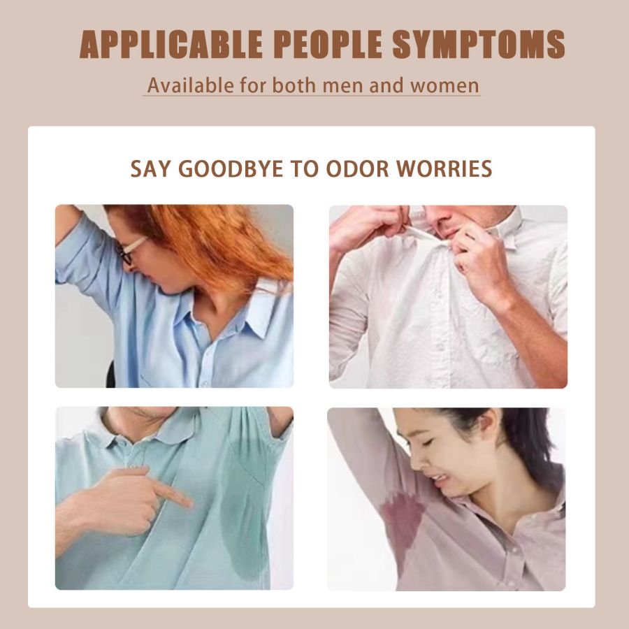 2024 Summer 75mL Body Odor Remover Fragrance Perfume Armpits Antiperspirant Underarm Deodorant Antiperspirant Cream