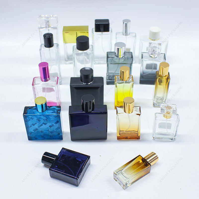 Unique Design Custom Size 10ml 30ml 50ml 100ml Glass Bottles Perfume Bottle Cap Vintage Perfume Bottle