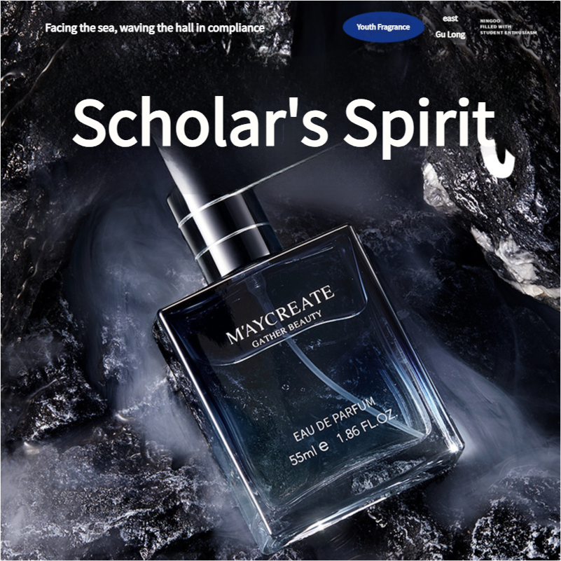 55ml men's perfume for Long Lasting Natural Fragrance blue men perfume Body Spray Fragrance supplier bottle perfume for men