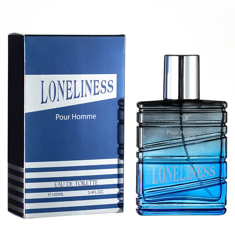 72PCS New Lonely Men's Perfume Mist Body Spray Male Small Classic Long Lasting Perfume Gift Sets Wholesale 100Ml