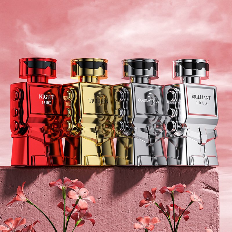 Own brand wholesale futuristic robot perfume high quality 30ml men's perfume wood long lasting wholesale eau de toilette