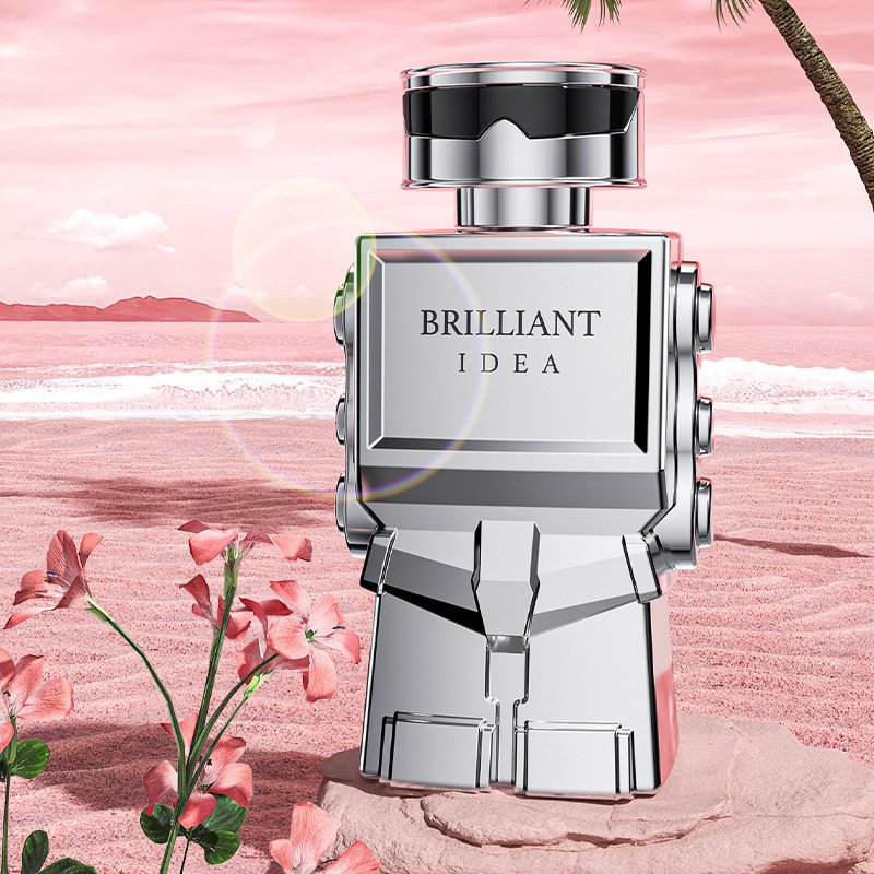 Own brand wholesale futuristic robot perfume high quality 30ml men's perfume wood long lasting wholesale eau de toilette
