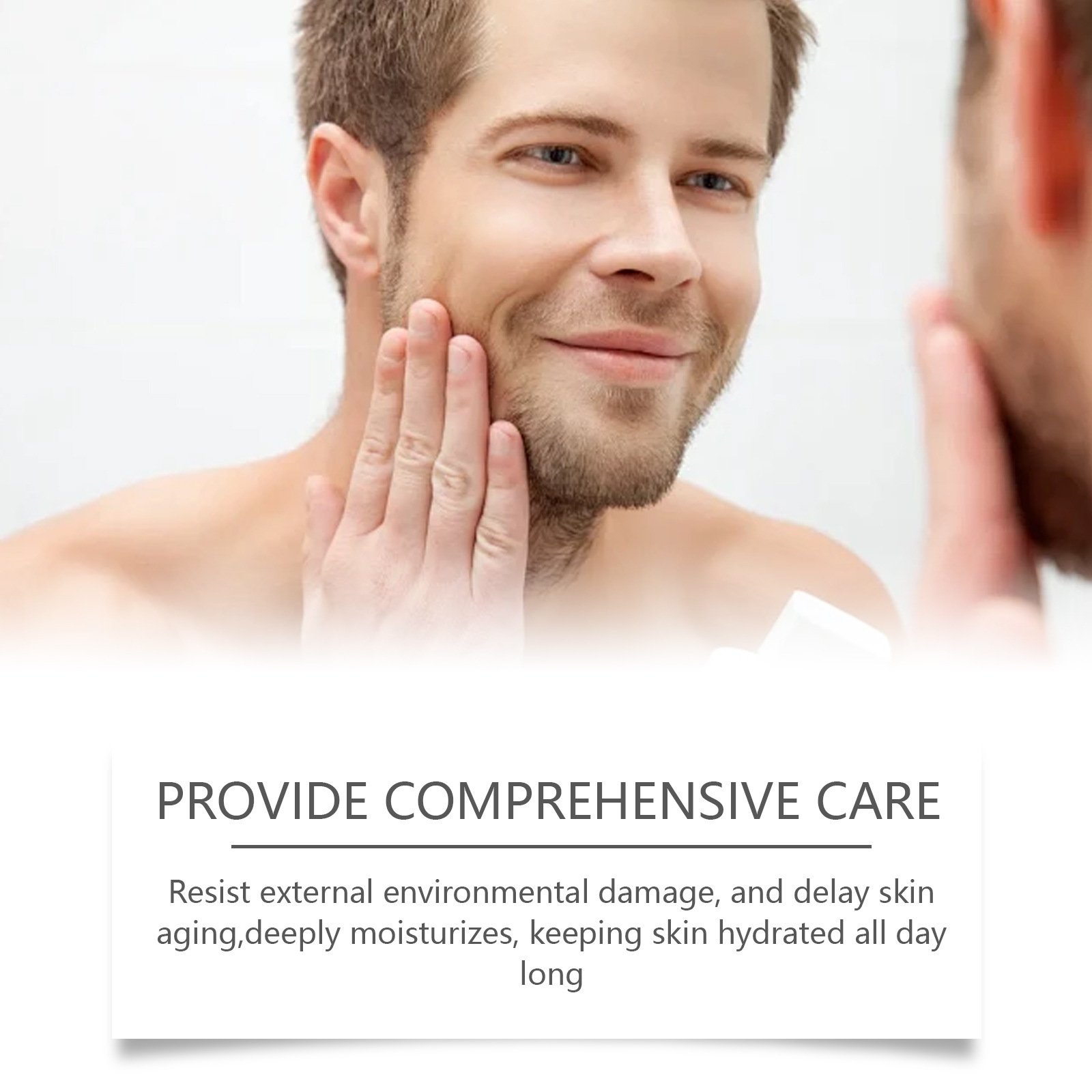 Factory Wholesale Men's Moisturizing Cream Deep Nourishing Cream for Men Enhanced Skin Texture & Radiant Complexion