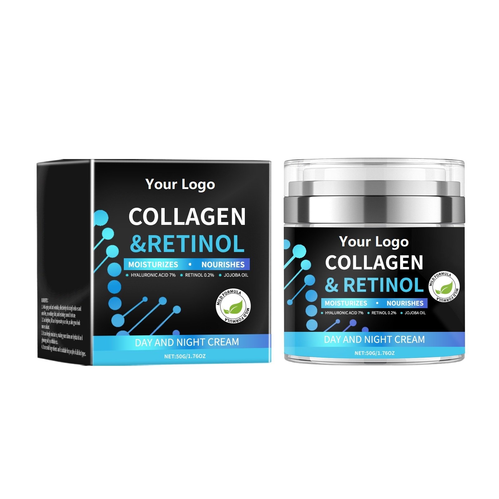 Factory Wholesale Men's Moisturizing Cream Deep Nourishing Cream for Men Enhanced Skin Texture & Radiant Complexion