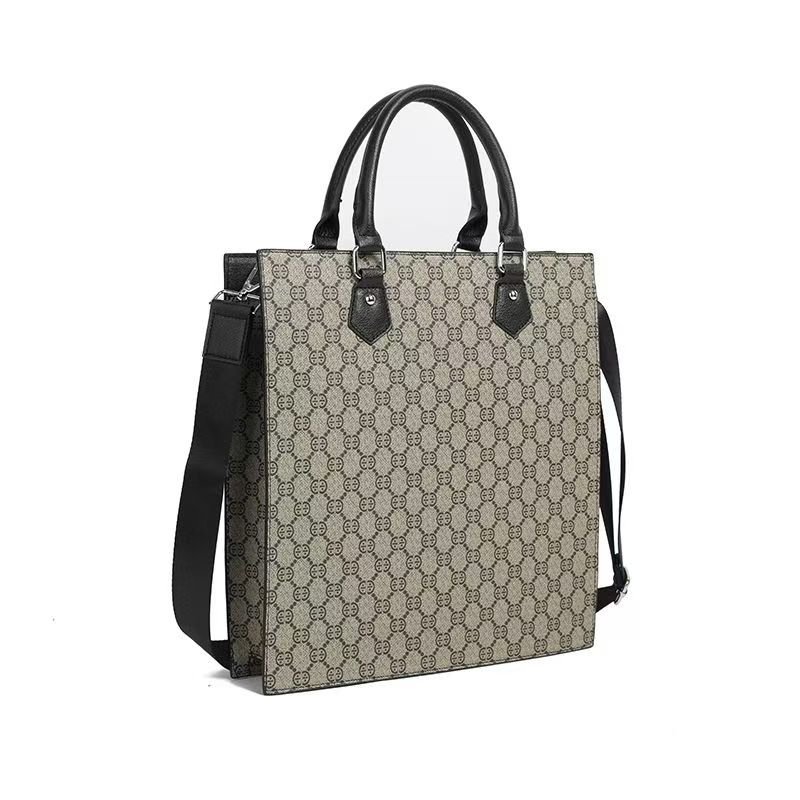 Handbag male briefcase Casual business single shoulder crossbody bag fashion brand new horizontal leather men's office bag