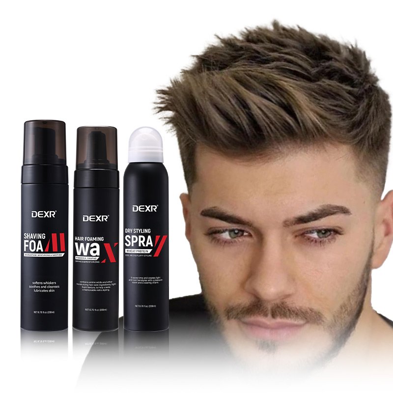 Wholesale Private Label Men'S Hair Care Products Vitamin B5 Strong Hold Fluffy Styling Hair Spray