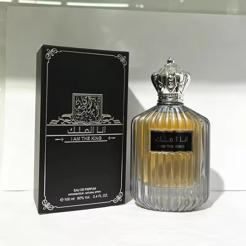 High Quality 100ML Woody Body Spray Long-Lasting Fragrance Lemon Milk Smell Men Royal King Middle East Arab Wholesale Perfume