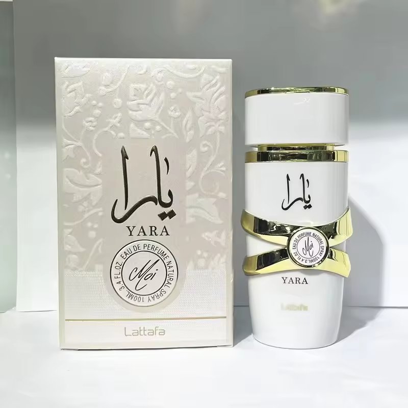 Wholesale Dubai Arabian Perfume Black White Pink Yellow original high quality Lasting fragrance for women 100ml