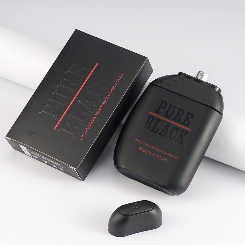 Wholesale 100ml Men's Eau De Parfum Long Lasting Natural Body Fragrance with Rose Scent Perfume in Glass Bottle