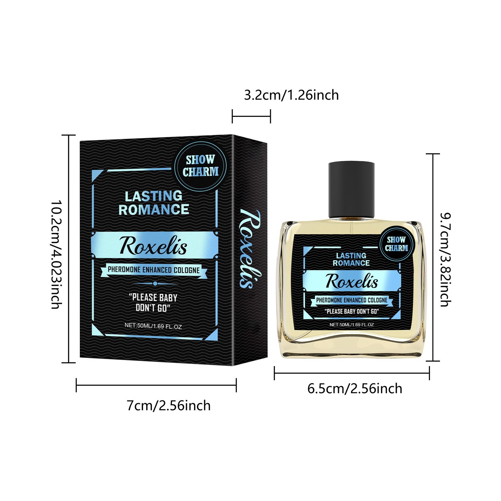 Men's cologne perfume is natural fresh non pungent charming mild and fragrant men's fragrance water