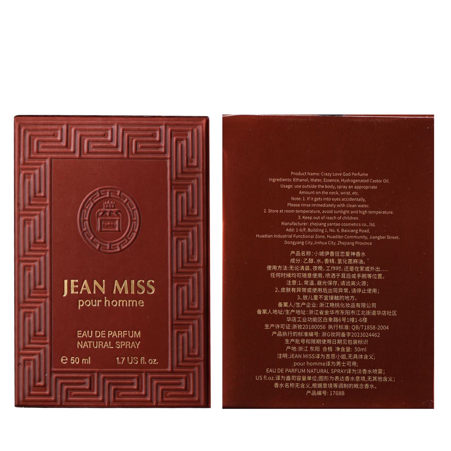 Original brand perfume Top Quality Men's Perfume Eross Flame EDP 100ml
