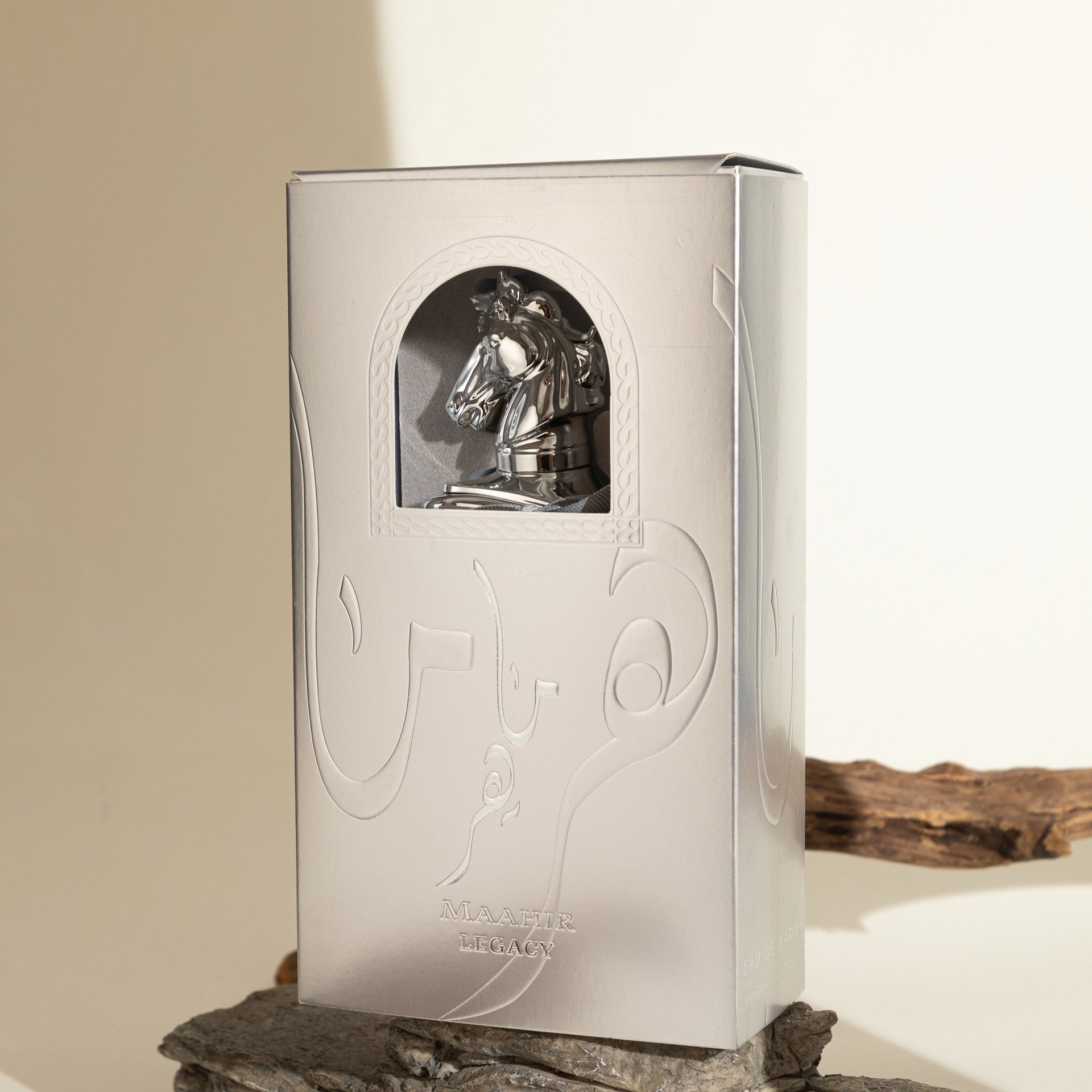 MOKE High Quality 100ML Silver Horse Head Luxury Gift Box Arabic Long Lasting Fragrance Men's Perfume Wholesale