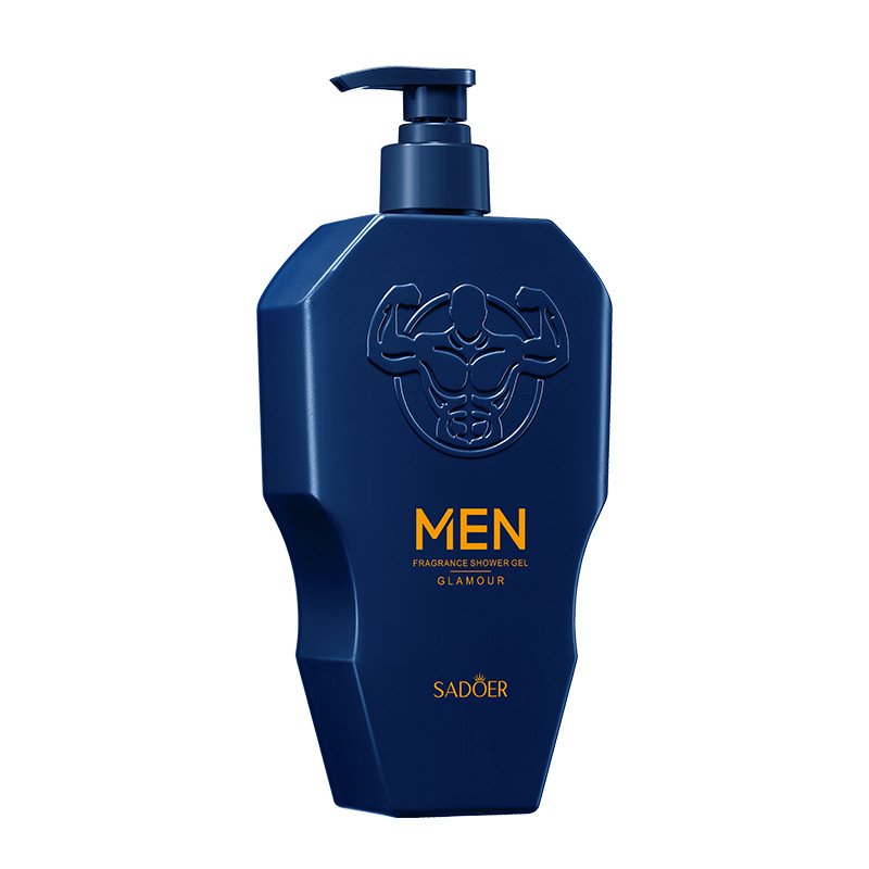SADOER Deep Cleansing Men Body Wash Bathing Greasy Skin Refreshing Fragrance Anti Itchy Smooth Rich Foam Shower Gel For Man
