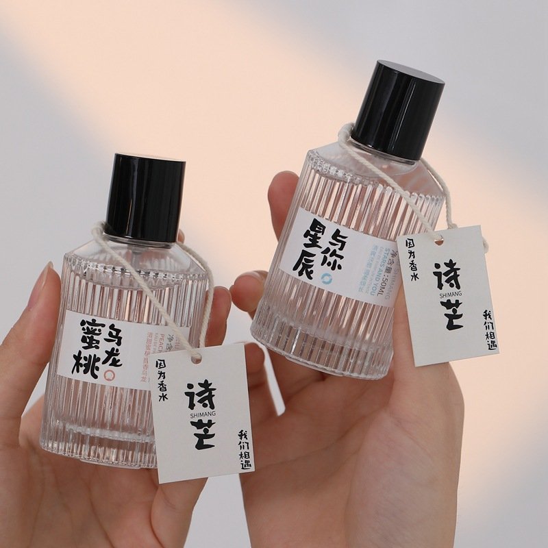 ZUOYE FACTORY 50ML custom wholesale unisex student Flowers And Fruits Fragrance Fresh men's women perfume
