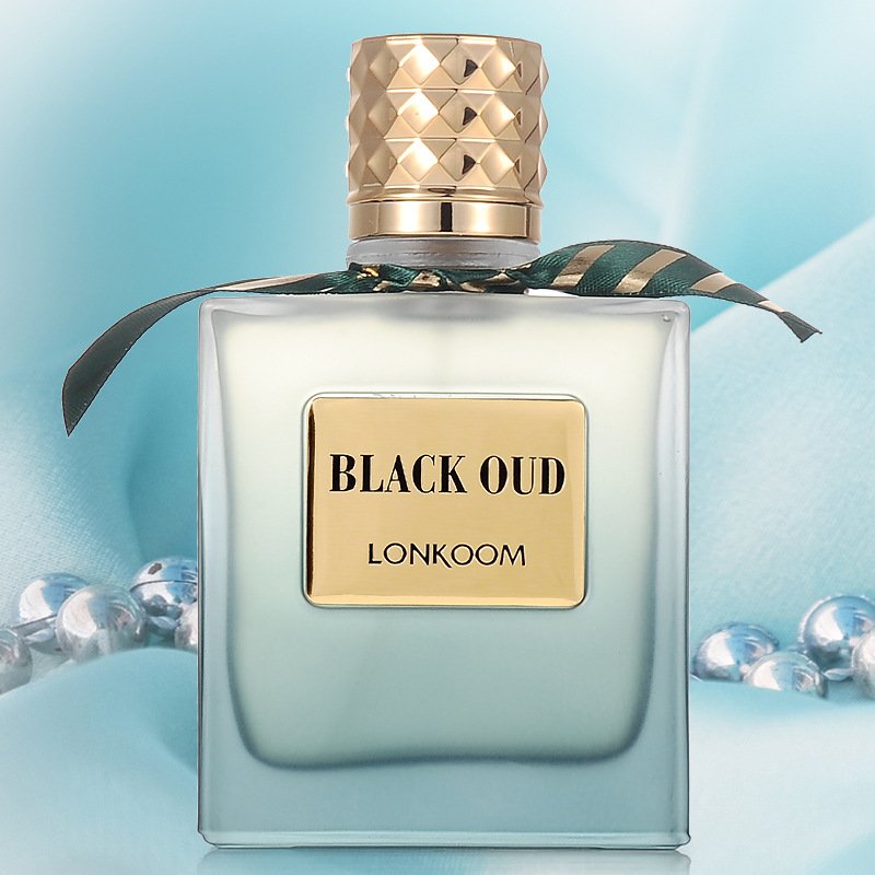OEM Customized Men's 100ml Long-Lasting Fragrance Classic Black Perfume Bottle Floral Scents Perfume for Man