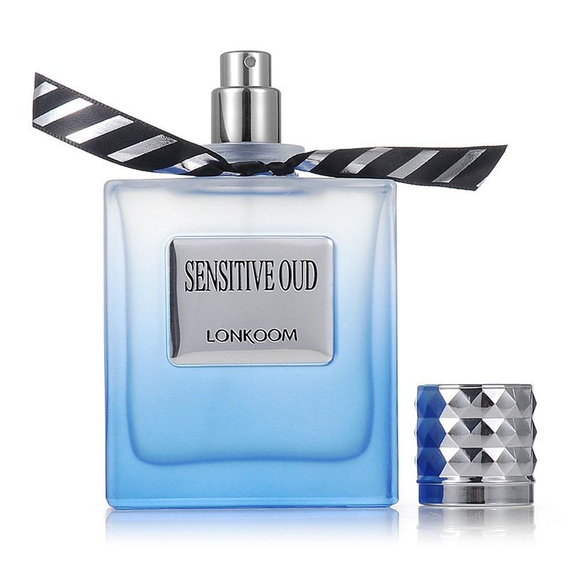 OEM Customized Men's 100ml Long-Lasting Fragrance Classic Black Perfume Bottle Floral Scents Perfume for Man