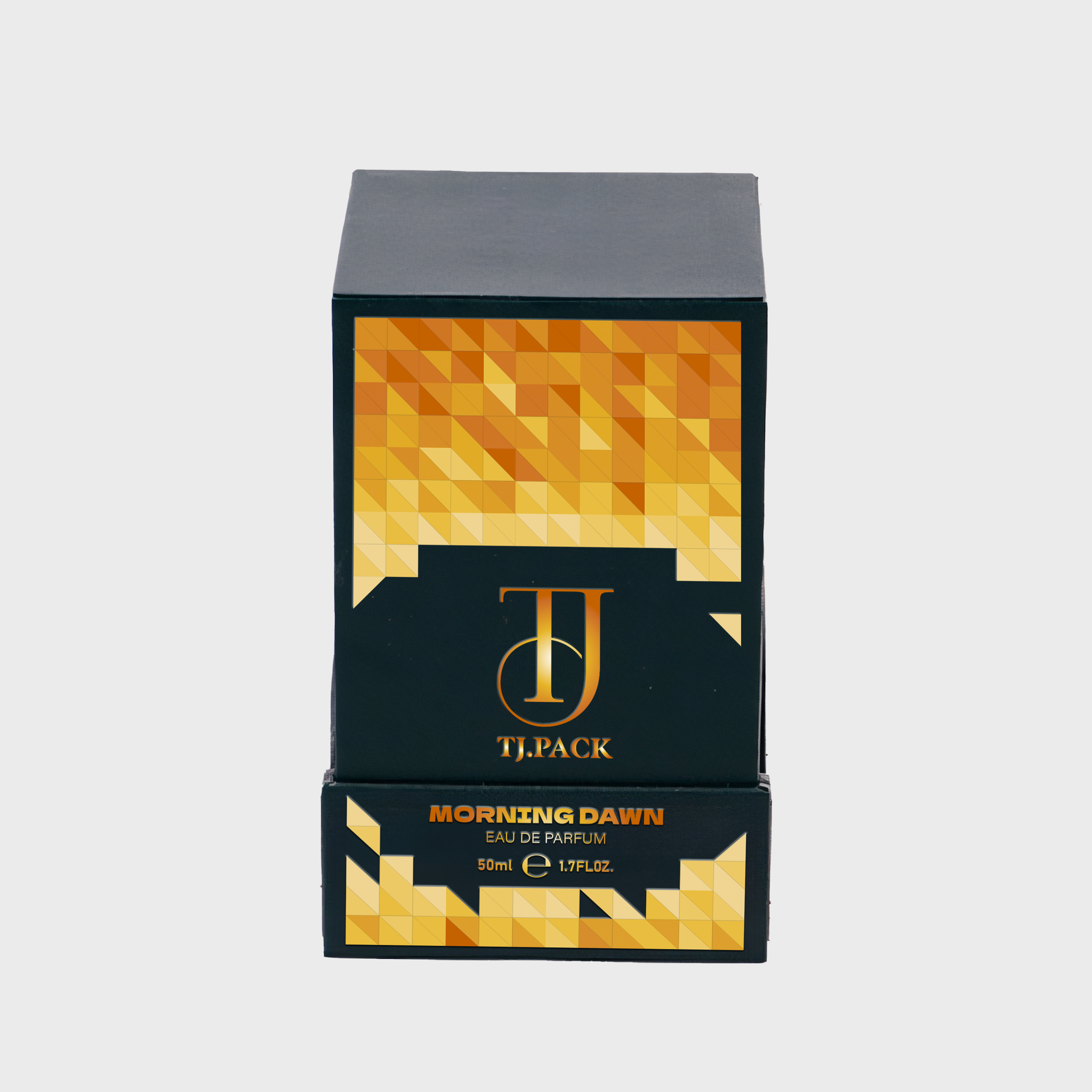 Luxury elegant 30ml 50ml 100ml black men's cologne perfume bottle gift boxes personal care package silk insert perfume boxes