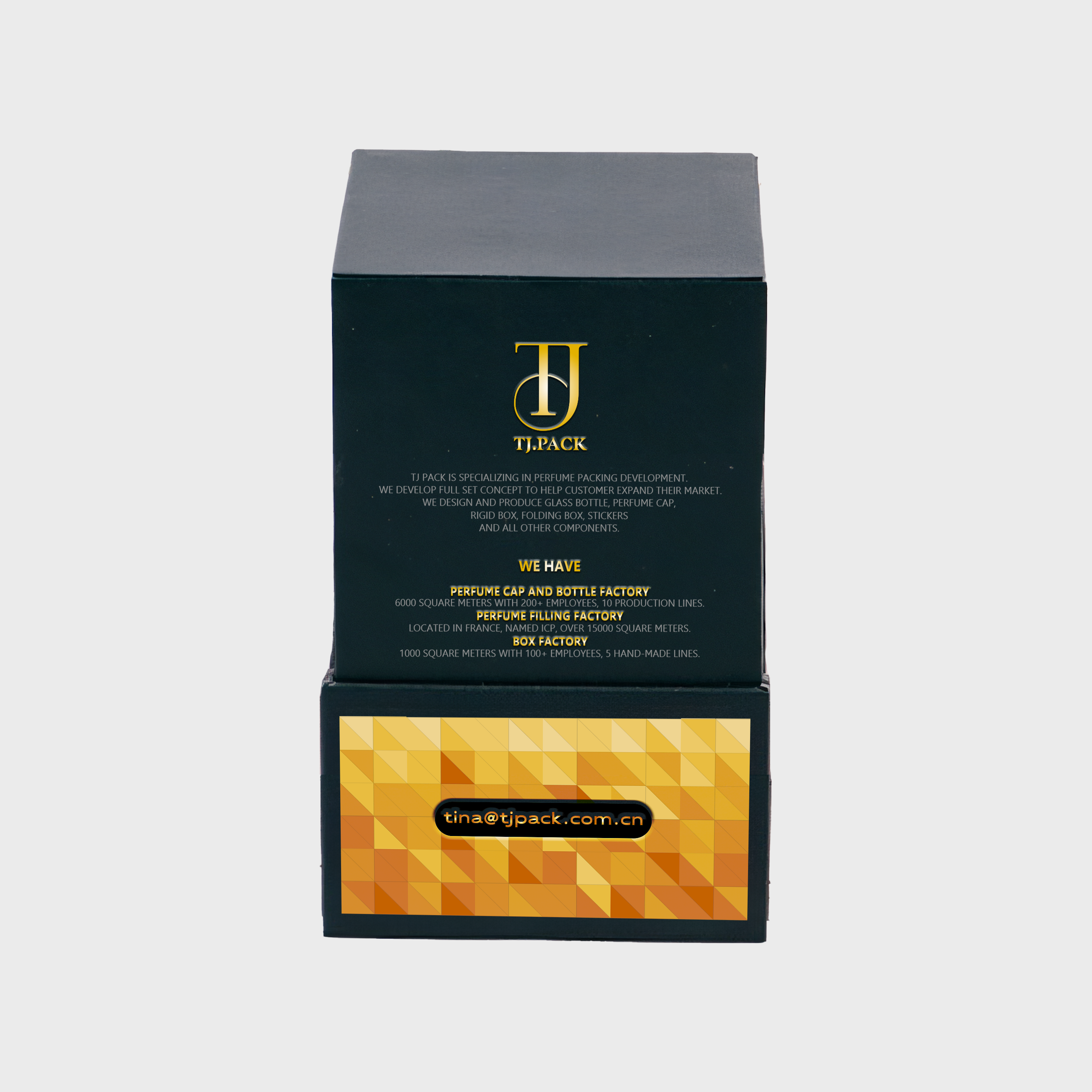 Luxury elegant 30ml 50ml 100ml black men's cologne perfume bottle gift boxes personal care package silk insert perfume boxes