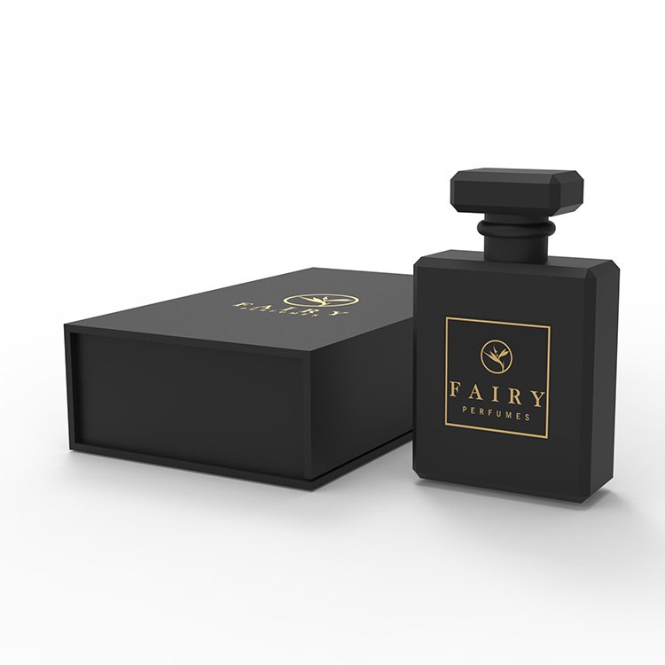 Factory Cheap 30ml 50ml 100ml Perfume Bottle Plus Box,Luxury Black Bottle Men's Perfume,Black Perfume Bottle