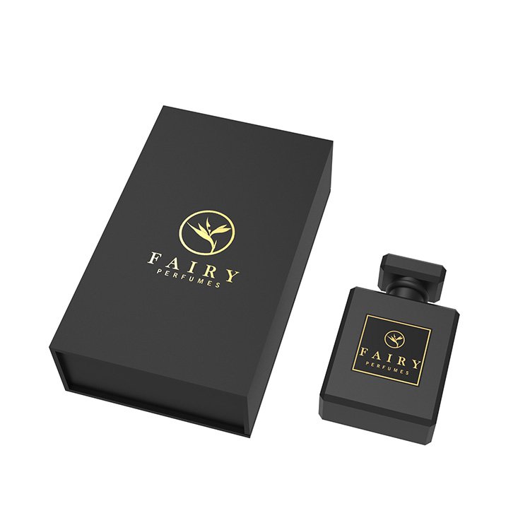 Factory Cheap 30ml 50ml 100ml Perfume Bottle Plus Box,Luxury Black Bottle Men's Perfume,Black Perfume Bottle