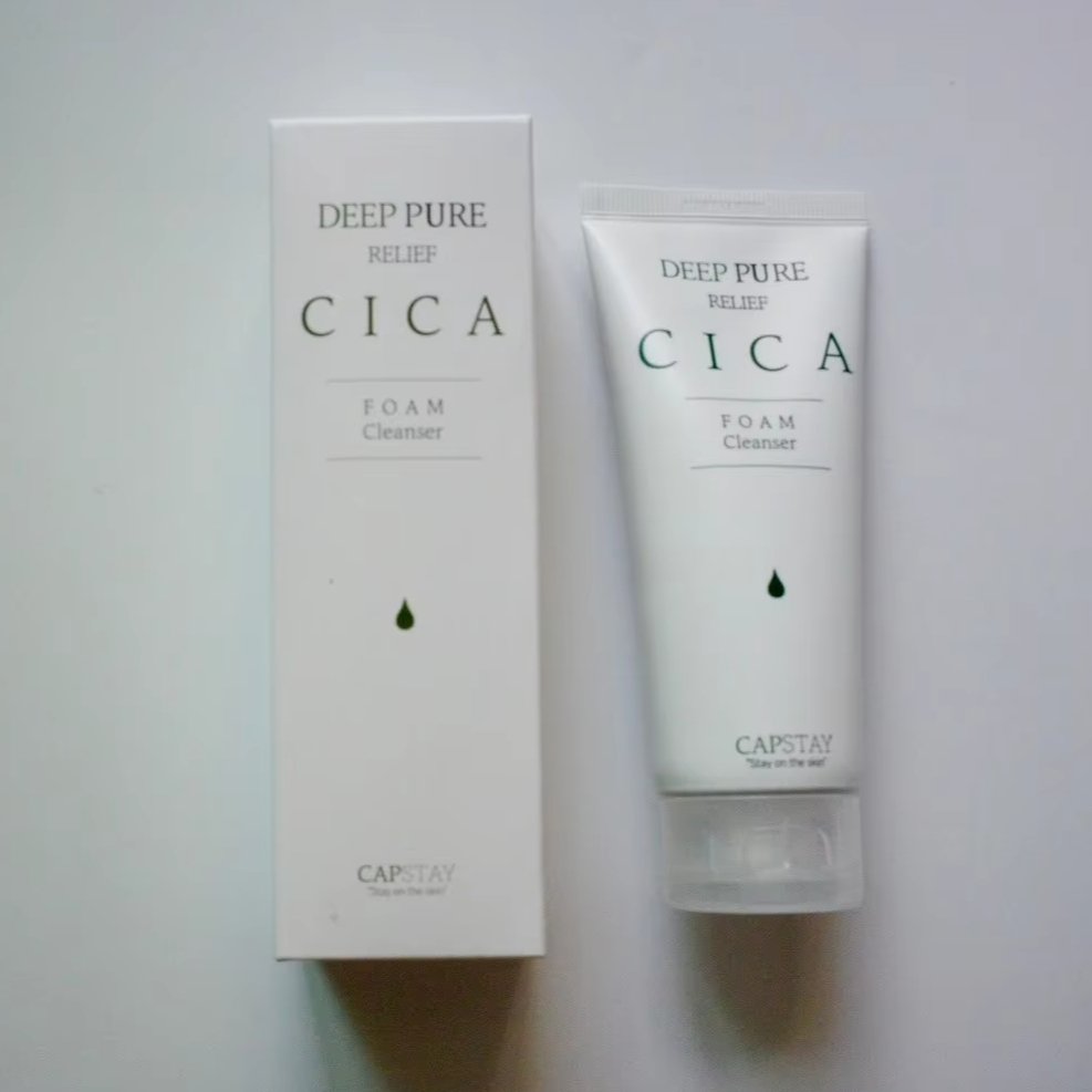 Beauty & personal care skin care products Cica Foam cleanser Deep pure relief cica foam cleanser facial cleansers