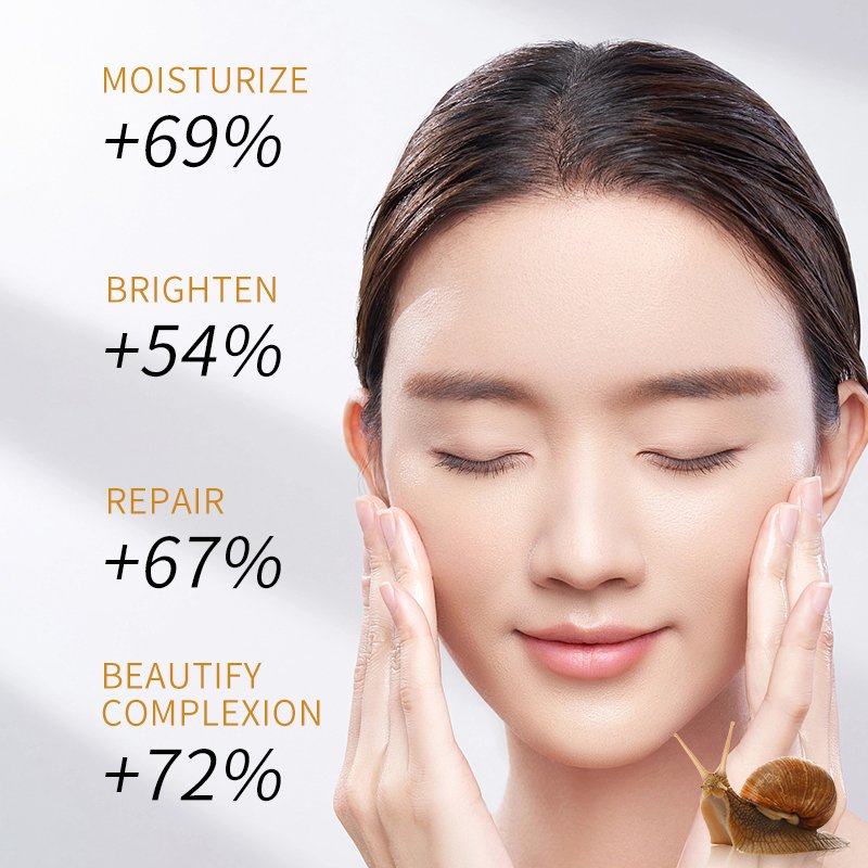 Snail Mucin 96% Power Repairing Essence 3.38 Fl.oz,100ml,Hydrating Serum For Face With Snail Secretion Filtrate