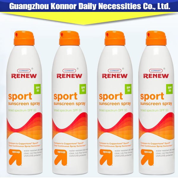Outdoor SPF 70 Sport Sunscreen Spray Men's Perfume Aerosol for Sports Sun Protection