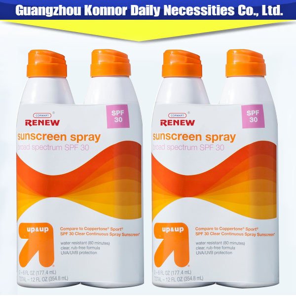 Outdoor SPF 70 Sport Sunscreen Spray Men's Perfume Aerosol for Sports Sun Protection