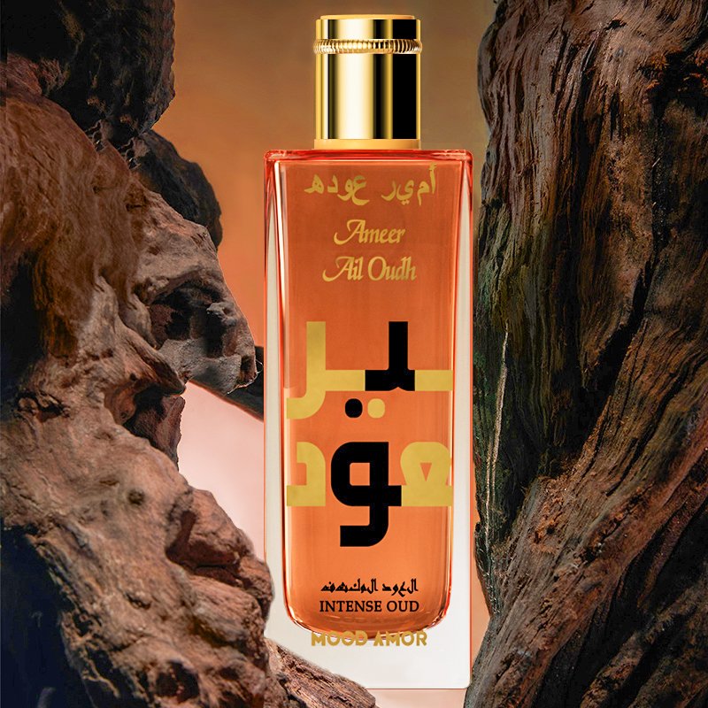 Men's Perfume - Intense ebony scent, long lasting Oriental wood fragrance intense perfume 50ml