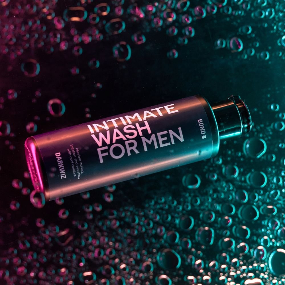 Bond Men's Intimate Wash Dark Wiz 130 ml (Shower) Wholesale Men's Intimate Cleansing Anti-Odor Fresh and Cool