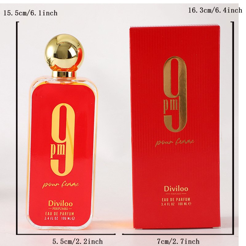 New Arrival 9 Series Brand Long lasting Light Aroma Strong Aroma 100ML Perfume Spray For Men Dating Life