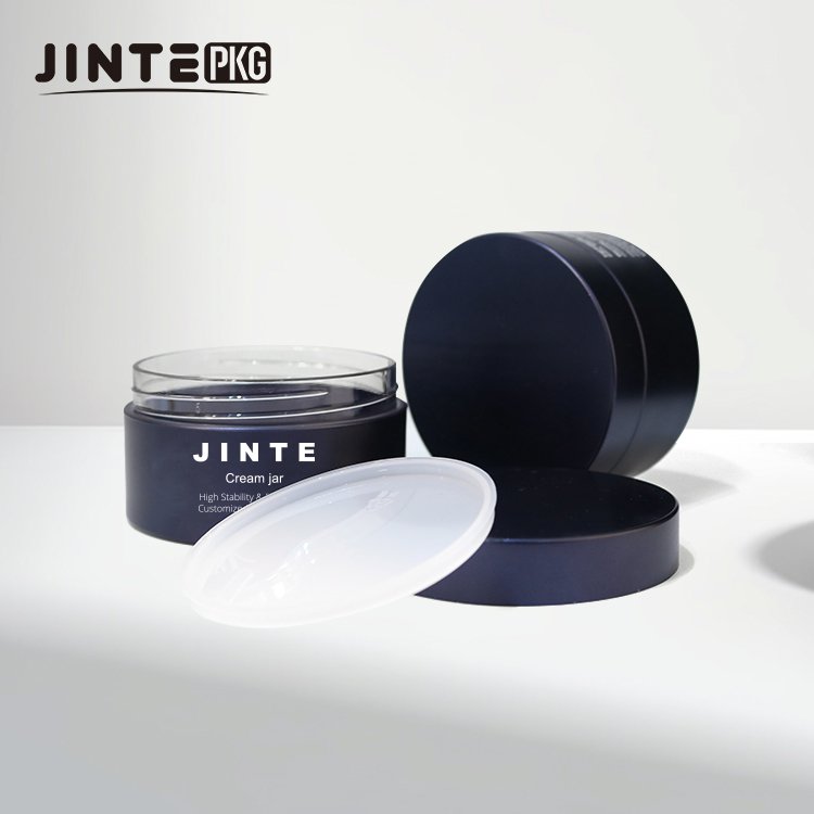 Good Quality 4oz 5oz Luxury Men's Plastic Cosmetic Packaging Jars For Lotion Face Cream Containers