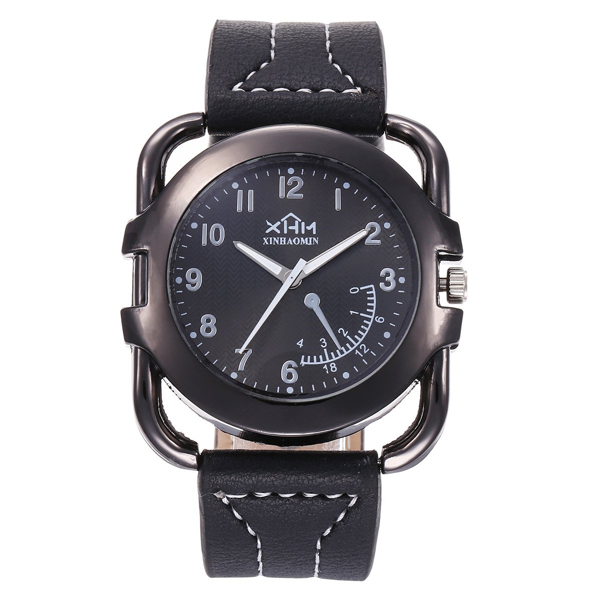 7pcs set boutique gift set belt + wallet + tie + perfume + cufflinks + belt quartz watch + pen Men's Gift Set
