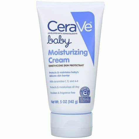 Original Cerave Baby Moisturizing Lotion Protective Skin Barrier 237ML Hyaluronice Acid Niacinamide Moisturize Skin Care Cream