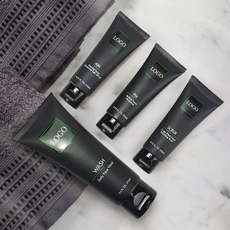 Private Label Mens Skin care Products OEM Vegan Organic Repair Moisturizing Acne Anti Aging Skin Care Set for Men