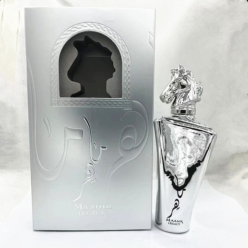 High quality 100ML Luxury golden horse head Gift Box Dubai United arabic Emirates fragrance men's perfume wholesale