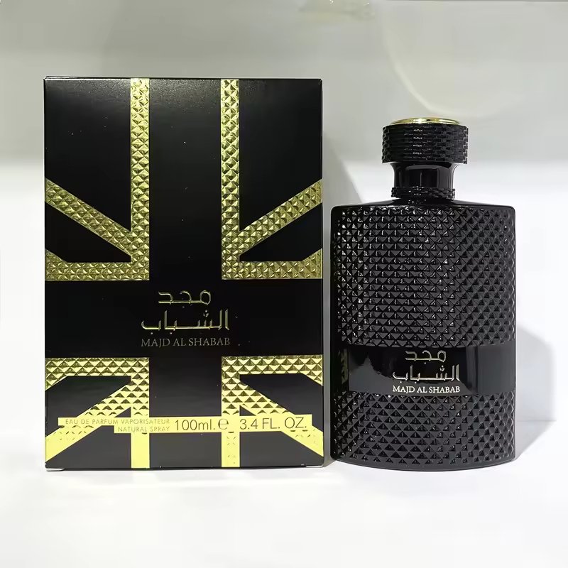 High Quality 100ML Luxury Arabic Men's Woody Fresh Fragrance Eau de Parfum Spray long lasting Wholesale Perfume