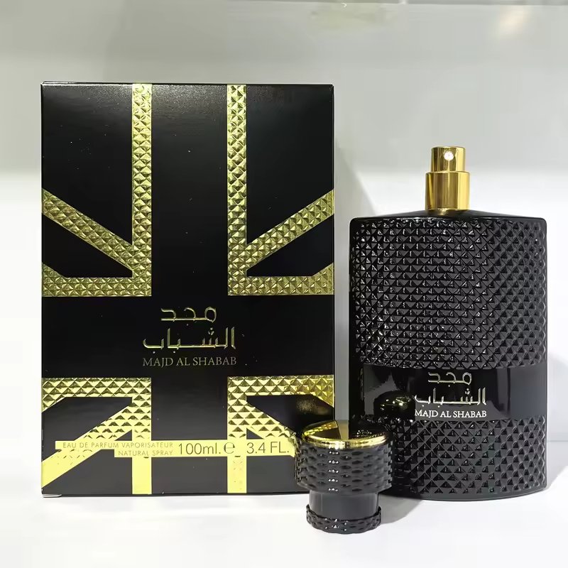 High Quality 100ML Luxury Arabic Men's Woody Fresh Fragrance Eau de Parfum Spray long lasting Wholesale Perfume