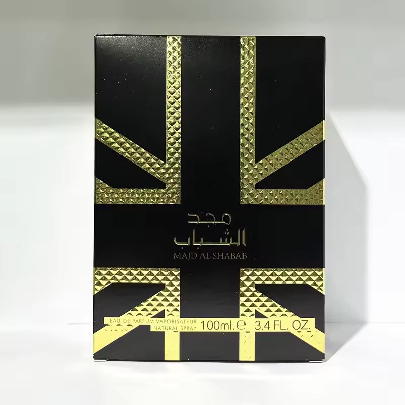 High Quality 100ML Luxury Arabic Men's Woody Fresh Fragrance Eau de Parfum Spray long lasting Wholesale Perfume