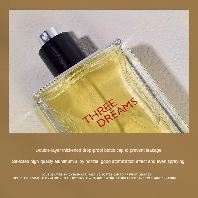 2024 Hot Luxury Glass Bottle Denim Lasting Fragrance Birthday Gift Box Men's Perfume