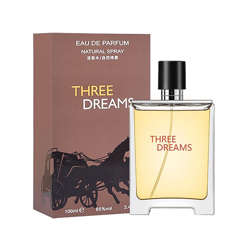 2024 Hot Luxury Glass Bottle Denim Lasting Fragrance Birthday Gift Box Men's Perfume