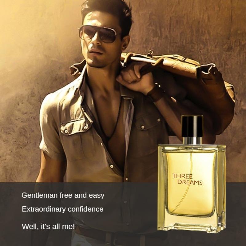 2024 Hot Luxury Glass Bottle Denim Lasting Fragrance Birthday Gift Box Men's Perfume