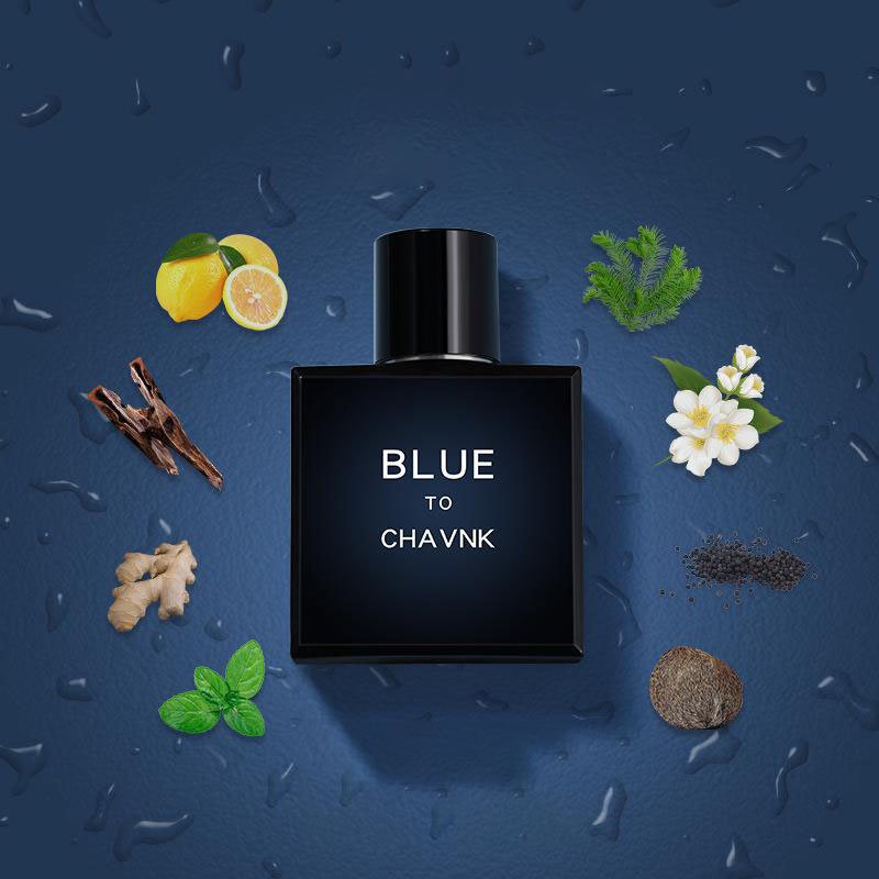 Blue de men's perfume fresh and lasting fragrance Vietnam perfume student sports cologne perfume wholesale