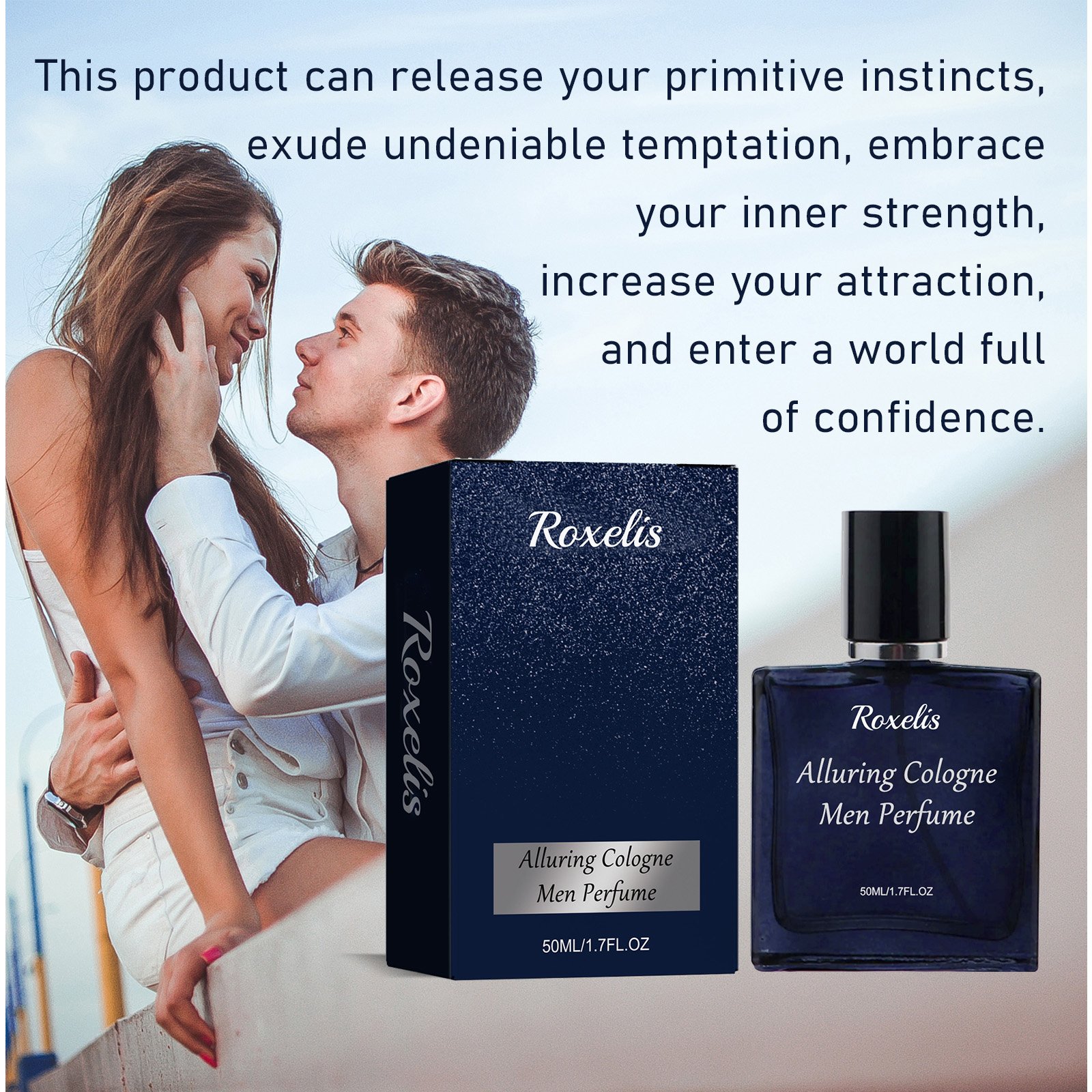 Roxelis OEM&ODM Men Perfume Original Fresh Mans Perfume Long Lasting Perfume Men
