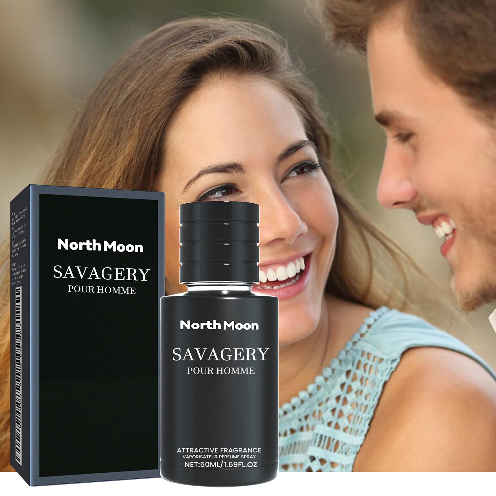 North Moon Wholesale Private Label Woody Aromatic Perfume 50Ml Men's Perfume Body Fragrance Oil Parfum