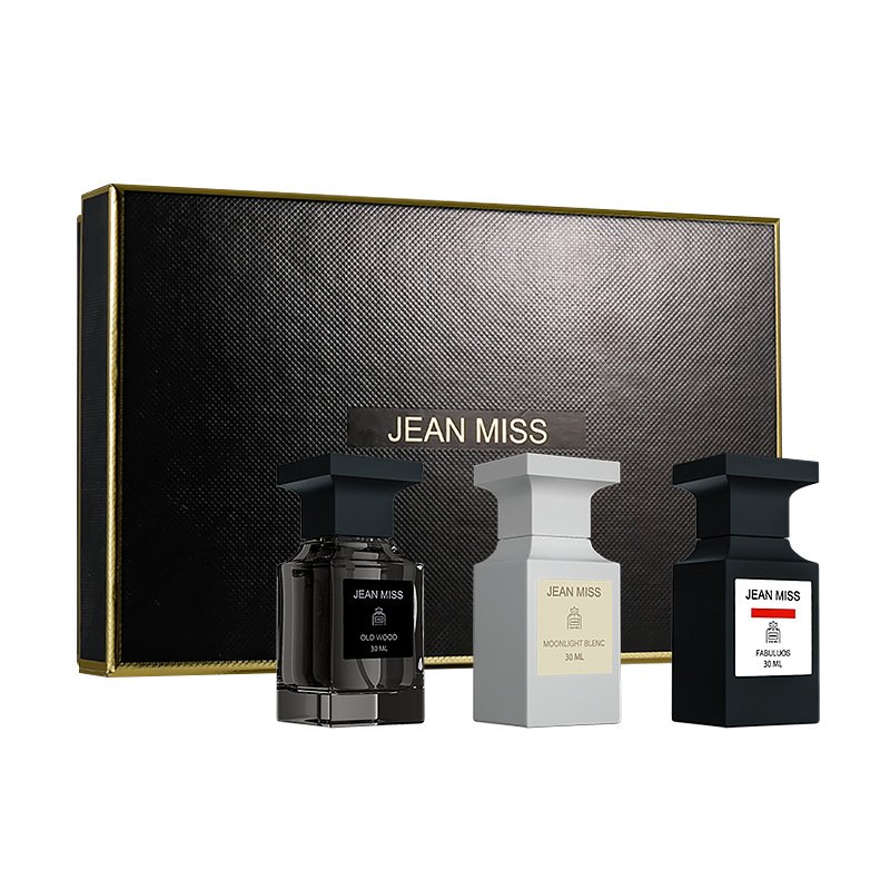 Factory Cheap Men's 30ml cologne Type Packaging Long Lasting Mini Perfume men's spay Gift Box Set