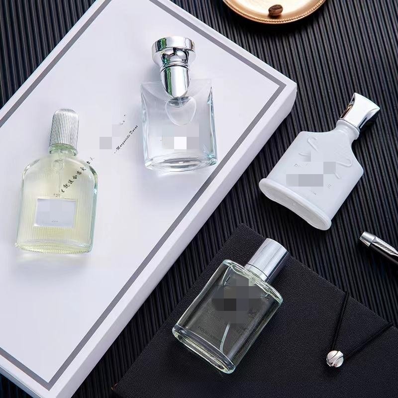 Hot Sale 25ml Men's Eau de Parfum New Style 4pcs Set Body Spray and Deodorant Long Lasting Strong Perfume Wholesale