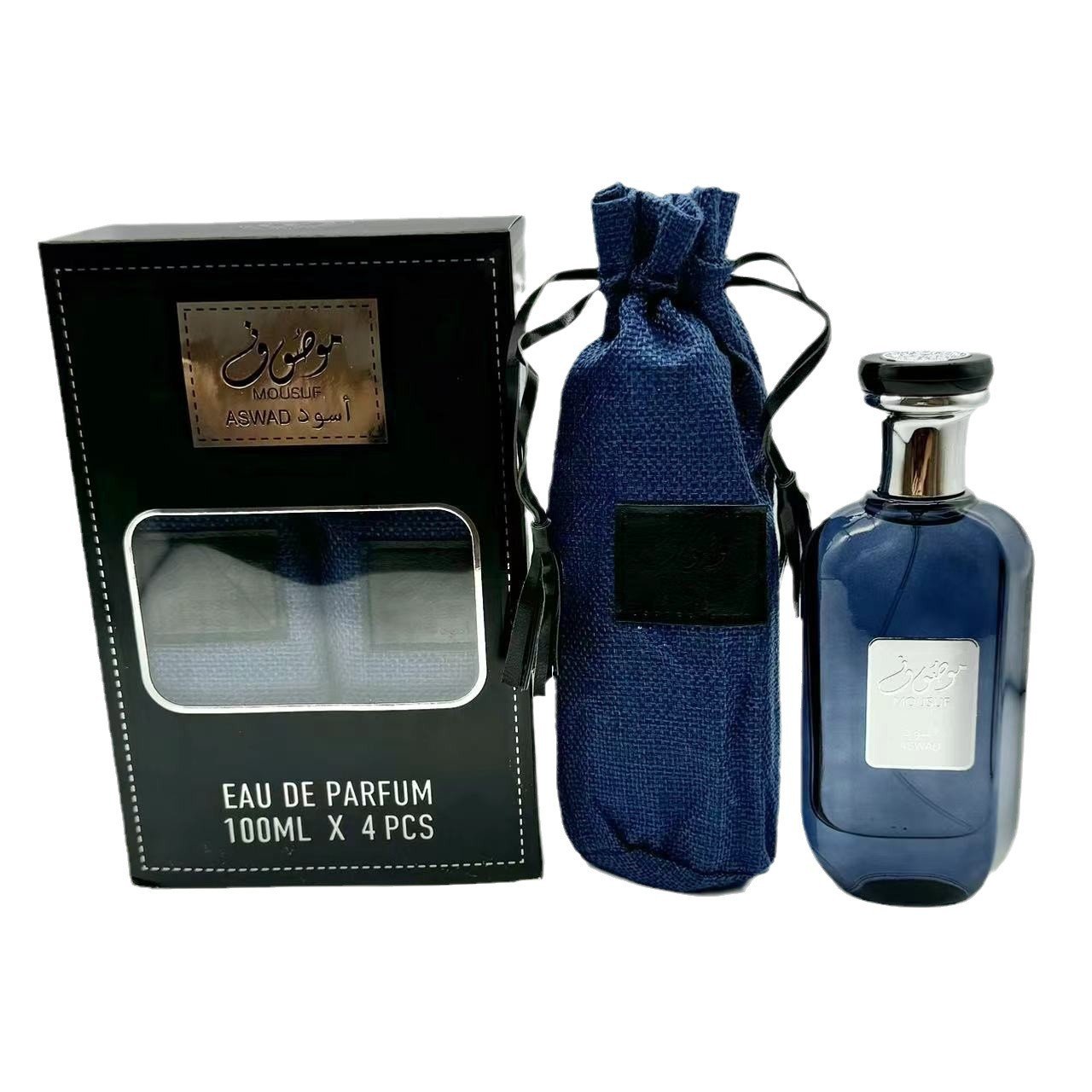 High Quality Original Dubai Arabian Middle Eastern Men's Perfume Long Lasting Fragrance 100ml Bag Luxury Spray Wholesale