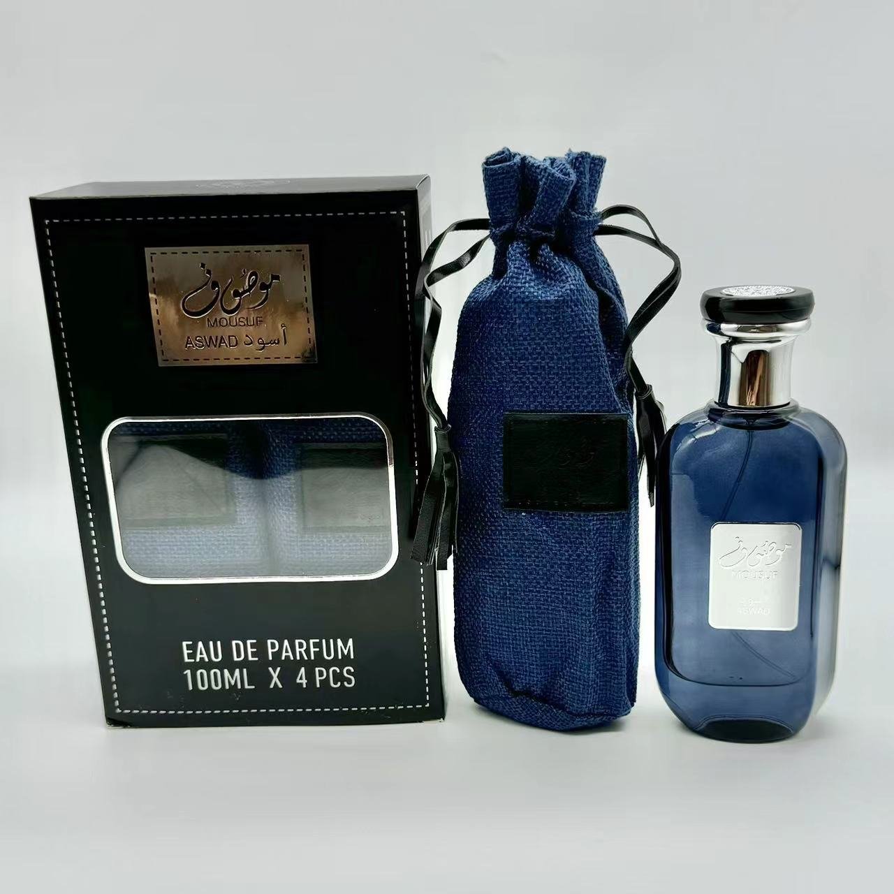 High Quality Original Dubai Arabian Middle Eastern Men's Perfume Long Lasting Fragrance 100ml Bag Luxury Spray Wholesale