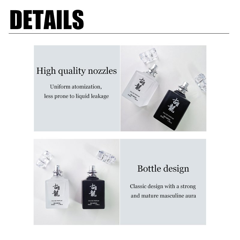Wholesale Classic Cologne Fresh Flower Charm 50ml Men's Elegant Perfume Oriental Flower Melody Cologne Perfume